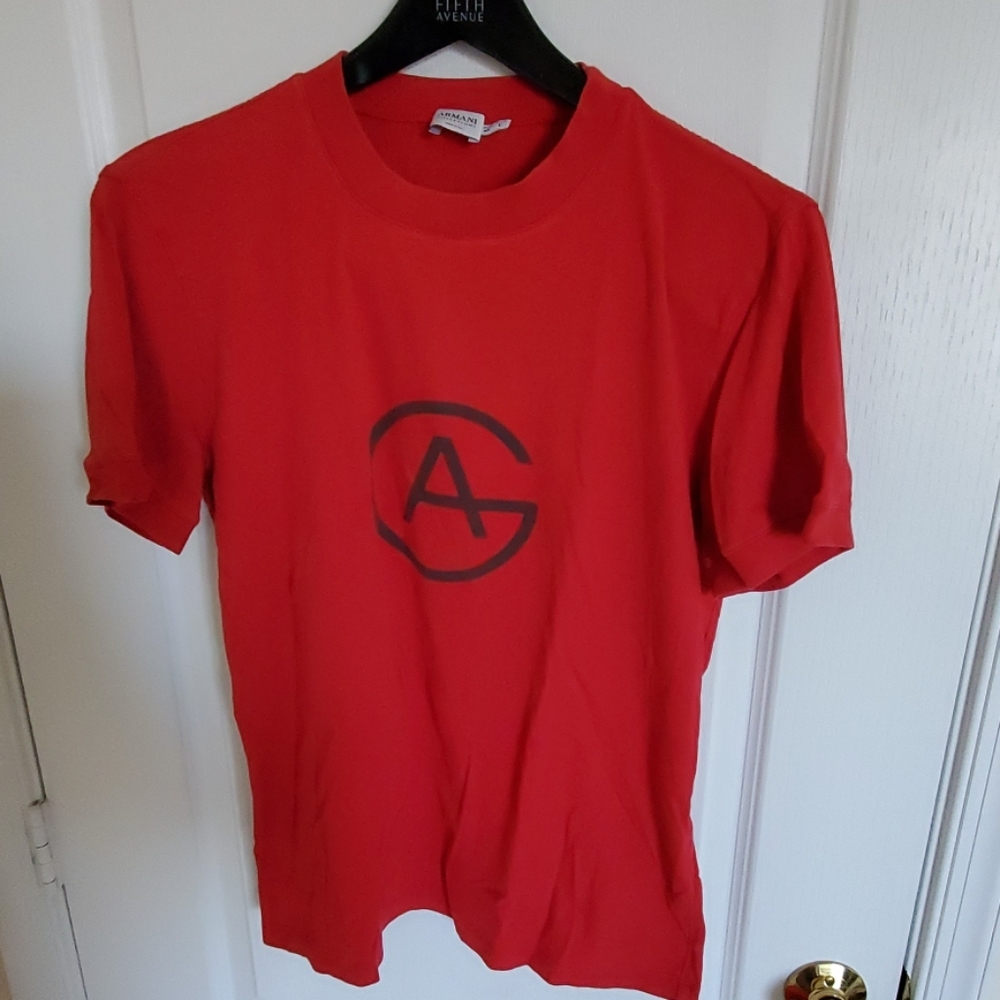 Armani Collezioni Red Tee